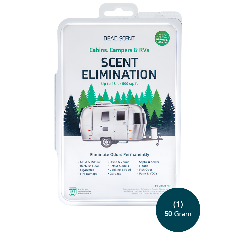 Cabin, Camper or RV Odor Eliminator